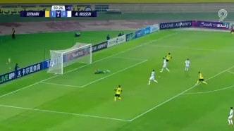 ویدیو: گل دوم سپاهان به الحسین توسط عسکری