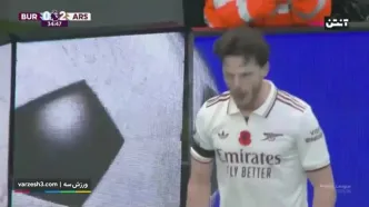 ببینید؛ خلاصه بازی برنلی 0 - آرسنال 2