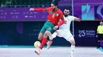 تساوی فوتسال ایران مقابل مراکش