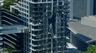 یادگاری موشک‌های ایرانی در شهر تل‌آویو