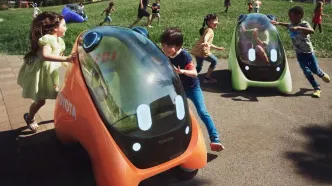 این ماشین برای بچه‌هاست / کودکان هم راننده می‌شوند / عکس