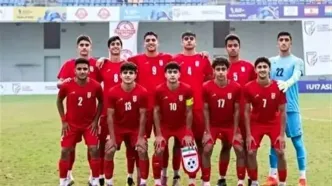 مرحله انتخابی قهرمانی زیر 17 سال آسیا/ توقف ایران برابر لبنان خلاصه بازی