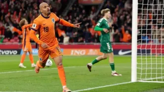 صعود مقتدرانه: هلند با پیروزی پرگل به جام جهانی رسید