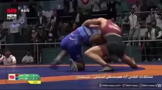 خلاصه کشتی رحمان عموزاد مقابل کودیف تاجیکستانی در فینال را ببینید