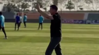 تشویق اوسمار توسط هواداران پرسپولیس + ویدئو