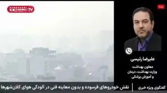 هشدار وزارت بهداشت | آلودگی هوا از مرحله اندازه‌گیری عبور کرد