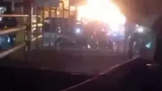 آتش‌سوزی بزرگ در یادگار امام | خسارت به ۴ خودرو و ۳ خانه