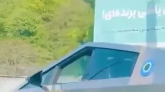 تردد تسلا در خیابان‌های چالوس