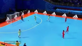 خلاصه بازی فوتسال بانوان ایران و ایتالیا