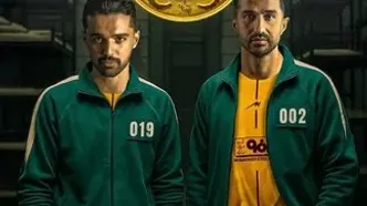 دو ستاره سپاهان در اسکوئید گیم/ عکس