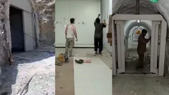 یک مسئول: تصاویر منتشرشده از تونل‌های موشکی، مربوط به سپاه نیست