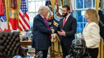 جولانی: فعلا قصد پیوستن به پیمان ابراهیم را نداریم/ اسرائیل از سال ۱۹۶۷ بلندی‌های جولان را اشغال کرده است/ شاید دولت ایالات متحده و ترامپ بتوانند به ما کمک کنند تا به نوعی از این مذاکرات دست پیدا کنیم/ ویدئو