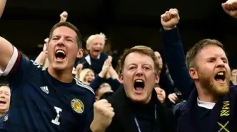 یوفا ویدیو‌های خوشحالی هوادران اسکاتلند را حذف کرد