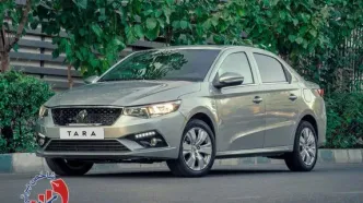 قیمت تارا ایران خودرو در بازار - یکشنبه ۲ آذر