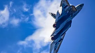 پرواز سوخو۵۷ در همسایگی ایران / اژدهای مسلح کرملین به میدان آمد