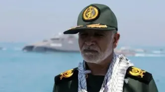 توقیف شناور حامل سوخت قاچاق در آب‌های خلیج فارس توسط سپاه