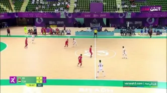 خلاصه فوتسال ایران و تاجیکستان را ببینید + ویدیو