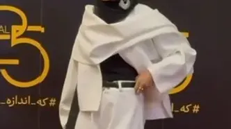 استایل صحرا اسداللهی در جشنواره 25