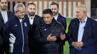 دیدار رئیس‌جمهور با بازیکنان و کادر فنی تیم ملی فوتبال