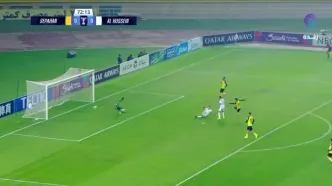 ویدیو: گل اول سپاهان به الحسین توسط آریا یوسفی