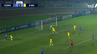 خلاصه بازی استقلال مقابل الوصل