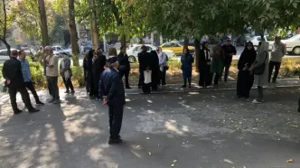 تجمع اعتراضی مقابل ستاد ارتش تهران + عکس