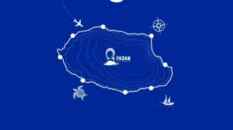 بلو، حامی ماراتن بزرگ کیش شد