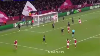 ویدیو | گل دوم آرسنال به بایرن مونیخ توسط نونی مادوئکه