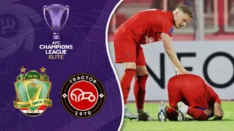 خلاصه بازی تراکتور - الشرطه