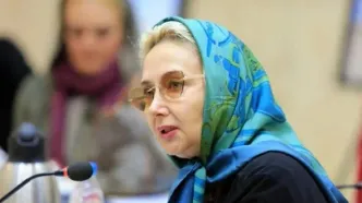 «کتایون ریاحی» و همسر دومش «مسعود بهبهانی» در یک جشن؛ سال 1390