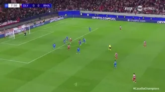 ویدیو: گل اول المپیاکوس به رئال مادرید توسط چیکینیو