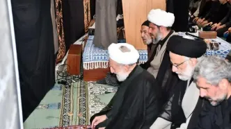 اقامه نماز باران به امامت کاظم صدیقی در قم