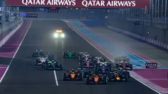 رقابت باورنکردنی فرمول یک در قطر با حضور سلبریتی‌ها