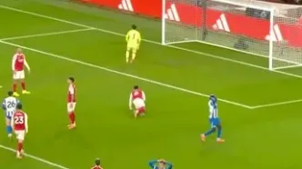 ویدئو: وقتی دروازه‌بان آرسنال معجزه می‌کند