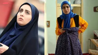 شب یلدا 1404: استایل قرمز مهشید جوادی بازیگر سریال آنام