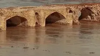 وضعیت طولانی‌ترین پل تاریخی ایران با بیش از ۵۰۰ سال قدمت