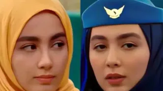 سونیا و سنا حسینی، دوقلوهای «پایتخت» در کنار مادرشان