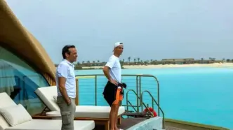 پناهگاه جدید کریستیانو در قلب دریای سرخ