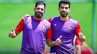 تصویر؛ ستاره پرسپولیس و همسرش در کنسرت آرمین زارعی