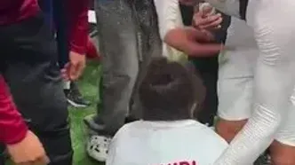 ویدئو: حرکت خاص الکعبی بعد از پیروزی مراکش