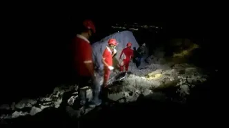 فرونشست زمین در بندرعباس باعث سقوط یک خودرو شد +فیلم