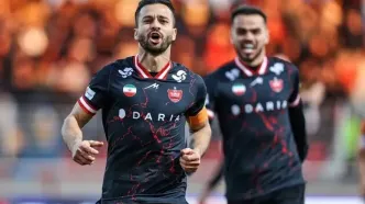 پوشش زنده؛ مس رفسنجان مقابل پرسپولیس [ ۰ - ۱ ] / پایان نیمه اول