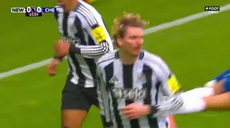 ویدئو: گل اول نیوکاسل به چلسی در دقیقه 4