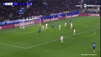 ویدیو: گل دوم آتالانتا به چلسی توسط د کتلاره