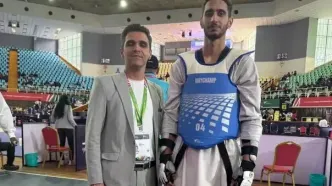 ضرب دومین طلای کاروان تکواندو زیر ۲۱ سال ایران توسط غلامی