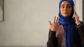 استایل سرخابی «آفرین» سریال آنام