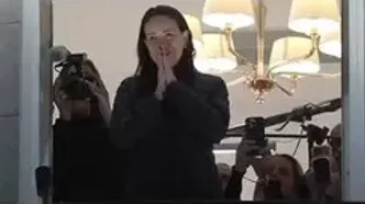 رهبر مخالفان ونزوئلا پس از ماه‌ها اختفا در انظار عمومی ظاهر شد