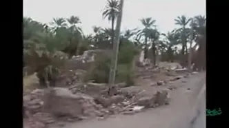 سفر رهبر انقلاب به شهر بم با لباس مبدل ، سال 1382