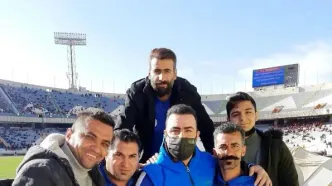 حرکت قابل احترام کانون هواداران استقلال برای کریم باقری