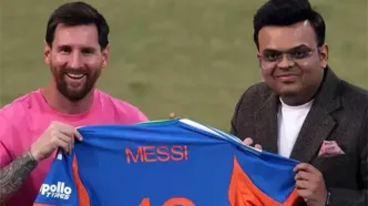 مسی این‌گونه به خدایان هند ادای احترام کرد